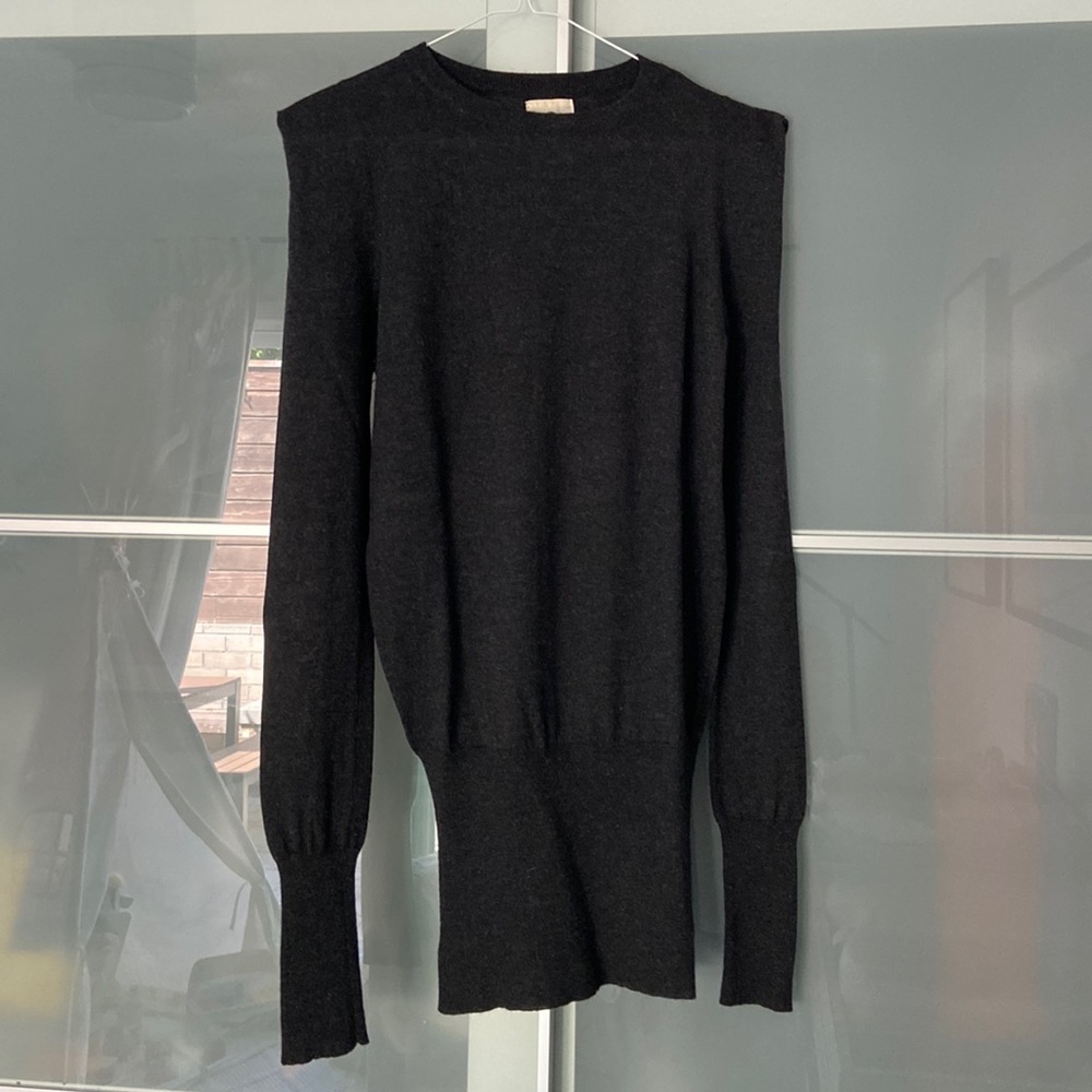 Charcoal Grey Cashmere Sweater - Ever - P